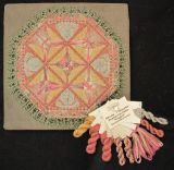 Thread & Ribbon Pack - Threedles Needleart Design's - Four Friends &quot;Tangiers&quot;