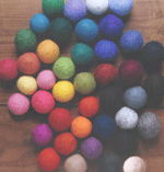 dyed corriedale wool roving