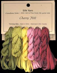 Canadiana Series – Cherry Hill: Bordello 20, Star Ruby 223, Ballet Slippers 22, Golden Aspen 201, Tequila Sunrise 951, Pheasant Green 952 Canadiana Series – Cherry Hill: Bordello 20, Star Ruby 223, Ballet Slippers 22, Golden Aspen 201, Tequila Sunrise 951, Pheasant Green 952