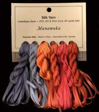 Canadiana Series – Manawaka: Persimmon 9513, Flamingo 30, Salmonberry 32, Cantaloupe 31, River Stone 56, Stonehenge 55 Canadiana Series – Manawaka: Persimmon 9513, Flamingo 30, Salmonberry 32, Cantaloupe 31, River Stone 56, Stonehenge 55