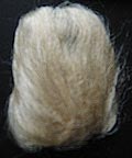 tussah silk roving/sliver