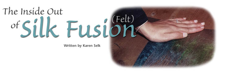 silk fusion (silk felt/silk paper)