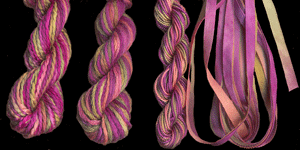 montano series fine cord silk thread, 8/2 silk thread, 6 strand floss and 3.5mm silk ribbon in la veta montano series fine cord silk thread, 8/2 silk thread, 6 strand floss and 3.5mm silk ribbon in la veta