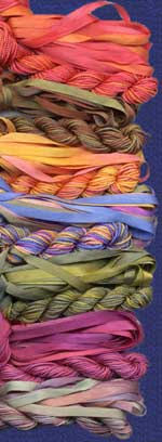 montano series silk threads and silk ribbons