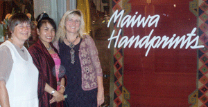 Kongthong with Karen and Charlotte