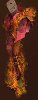 Recycled Sari Silk Strips
