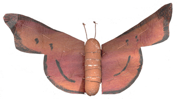 Silk cocoon butterfly by Karen Selk