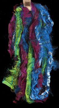 recycled silk sari ribbon