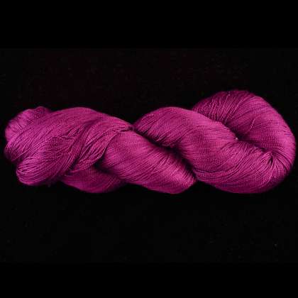 Color Now! - Taiyō Silk Yarn -  209 Wild Bordeaux: click to enlarge