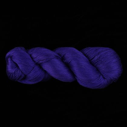 Color Now! - Kiku Silk Yarn -  301 Royal Purple: click to enlarge