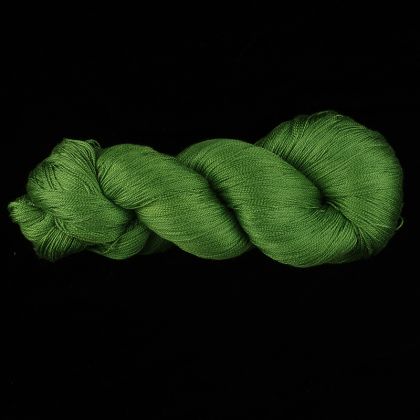 Color Now! - Kiku Silk Yarn - 314 Leap Frog: click to enlarge