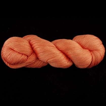 Color Now! - Kiku Silk Yarn -   32 Salmonberry: click to enlarge