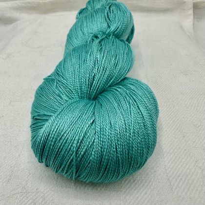 Color Now! - Kiku Silk Yarn -  323 Saira's Jade: click to enlarge