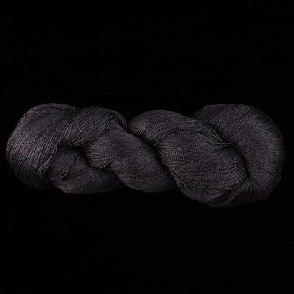 Color Now! - Taiyō Silk Yarn -  402 Scottish Charcoal: click to enlarge