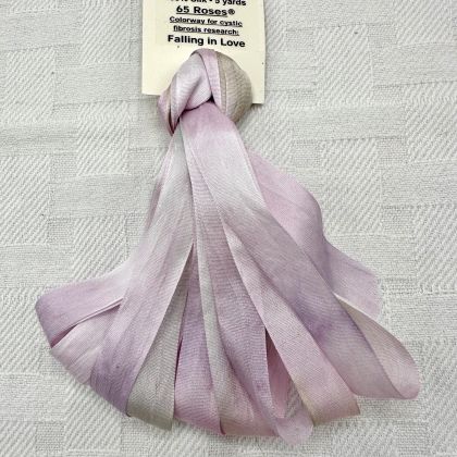 65 Roses® 'Falling in Love' - 13mm Silk Ribbon: click to enlarge