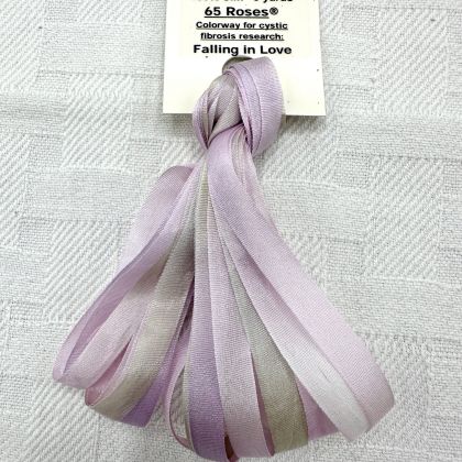 65 Roses® 'Falling in Love' - 7mm Silk Ribbon: click to enlarge