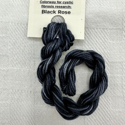      65 Roses® 'Black Rose' - Thread, Shinju (#5 silk perle): click to enlarge