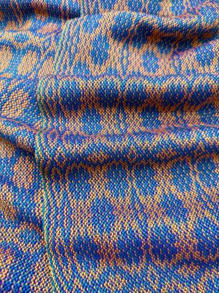 Kit - Weaving - "65 Roses Ancient Rose" Scarves Kit: click to enlarge