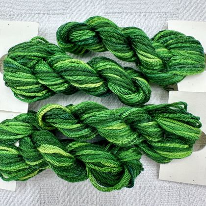 65 Roses® 'Green Velvet' - Thread, Harmony (6-strand silk floss): click to enlarge