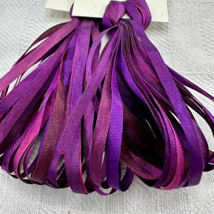 65 Roses® 'Midnight Blue' - 3.5mm Silk Ribbon: click to enlarge