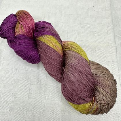 65 Roses - Kiku Silk Yarn - Twilight Garden 576: click to enlarge