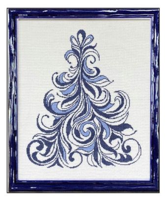 Thread Pack - Keslyn's Design "Blue Christmas": click to enlarge