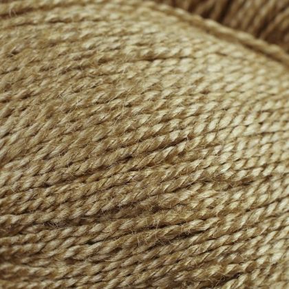 Carmela - 100% Organic Muga (Wild Silk) Spun Yarn, 15/2, lace weight: click to enlarge