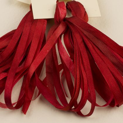      65 Roses® 'Crimson Glory' -  3.5mm Silk Ribbon: click to enlarge