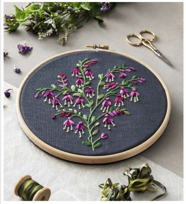 Thread & Ribbon Pack - Deanna Hall West - Fuchsias: click to enlarge