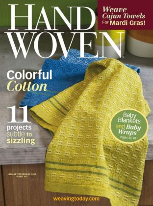      Handwoven Magazine Cotton Issue : click to enlarge