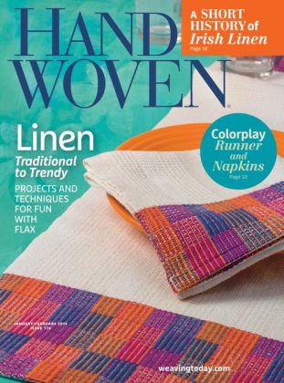      Handwoven Magazine Linen Issue : click to enlarge