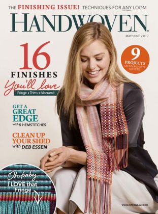      Handwoven Magazine Fancy Fringes Issue : click to enlarge