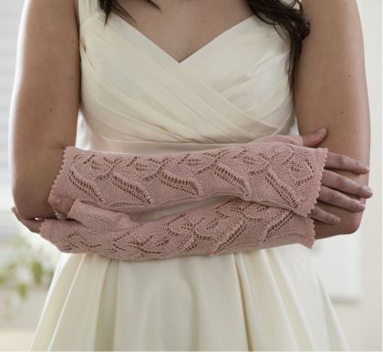 Kit - Knitting - Wedding Mitts: click to enlarge