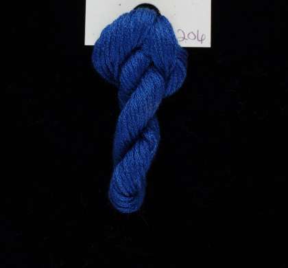  206 Danish Blue - Thread, Harmony (6-strand silk floss): click to enlarge