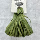      65 Roses&reg; 'Thyme' -  3.5mm Silk Ribbon