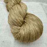 Caramel - 100% Organic Muga (Wild Silk) Spun Yarn, 20/2, lace weight