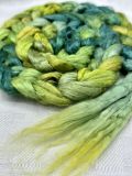 Salt Spring Island Limited Edition 'Duck Creek' - Bombyx Silk from India Combed Top/Sliver 25g