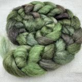 Salt Spring Island Limited Edtion 'Midnight at the Oasis' - Tussah Silk Combed Top/Sliver 25g