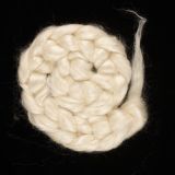 Tussah Silk Combed Top/Sliver (Bleached) A1 Quality - 200g