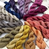 ALL  18 Natural-Dyes Colors (1 each) - Thread, Zen Shin (20/2 spun silk)