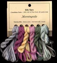 Canadiana Series – Morningside: Pistachio 41, Winter Sage 40, Cherry Blossom 47, Narcissus 38, Peony 46, River Stone 56