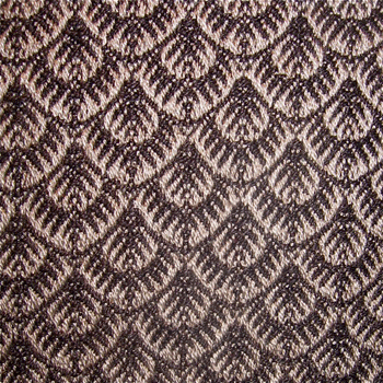 detail of scarf woven by Deb Turner