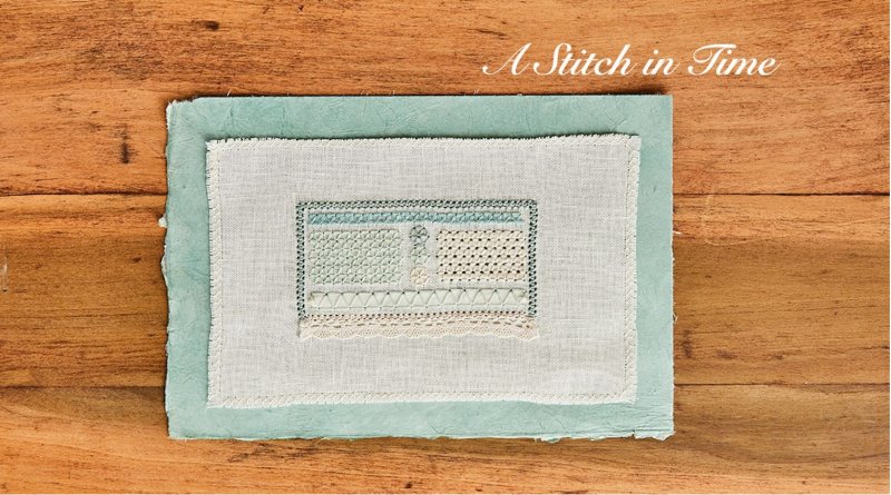 Three-sided Stitch Sampler designed and stitched by Deanna Hall West