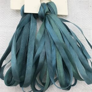 3.5mm silk ribbon dyed in 65 Roses limited edition Florida Keys