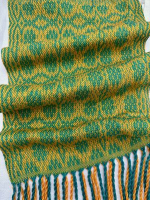 65 Roses 'Ancient Rose' Silk Scarf--color option #2