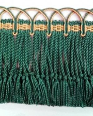 Drapery Trim using Treenway Silk's yarn