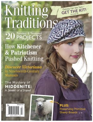 Knitting Traditions, Fall 2015 cover