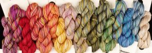 Harmony (6-strand silk floss) in 17 Montano colorways