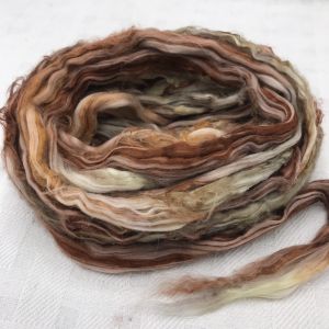 Dyed Silk/Cotton Sliver--Ruckle Park