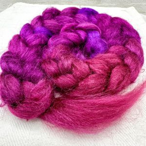  	 Tussah Silk *new* limited edition colorway 'Garnet'